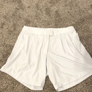 Dri-fit Nike shorts. A beautiful grey/white.